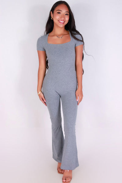 Jeans Warehouse Hawaii - SOLID CASUAL JUMPSUITS - ALL EYES ON YOU JUMPSUIT | By CRESCITA APPAREL/SHINE I