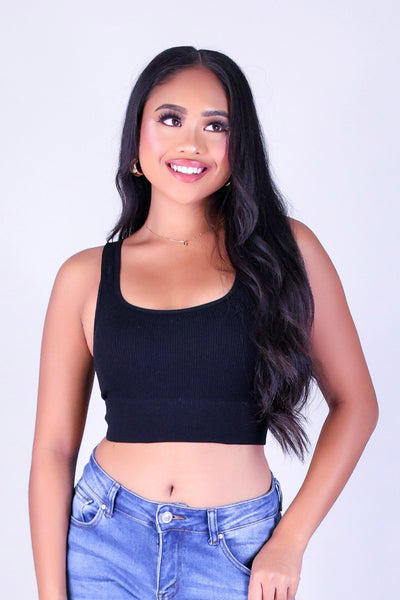 SUGAR SEAMLESS CROP TANK