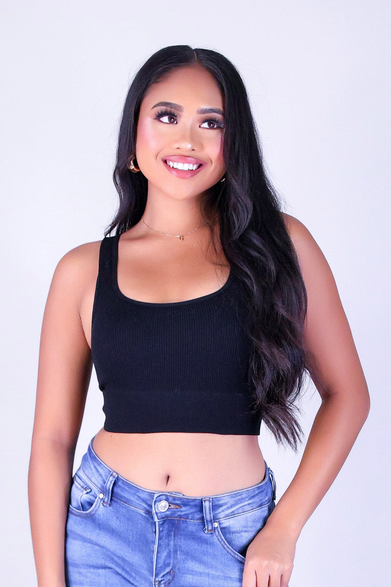 SUGAR SEAMLESS CROP TANK