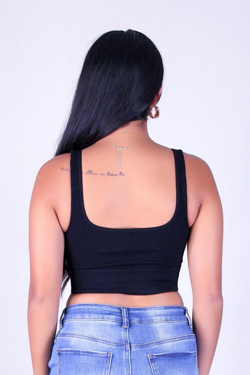 SUGAR SEAMLESS CROP TANK