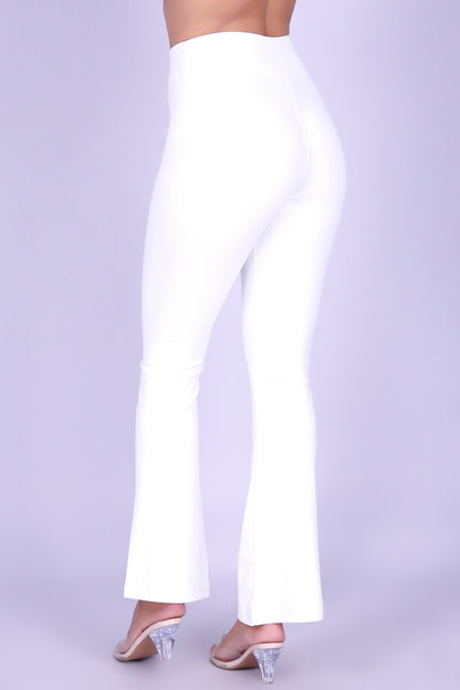 CHIC IN COMFORT FLARE PANTS