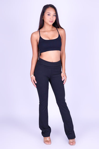 ESSENTIAL FOLD OVER PANTS