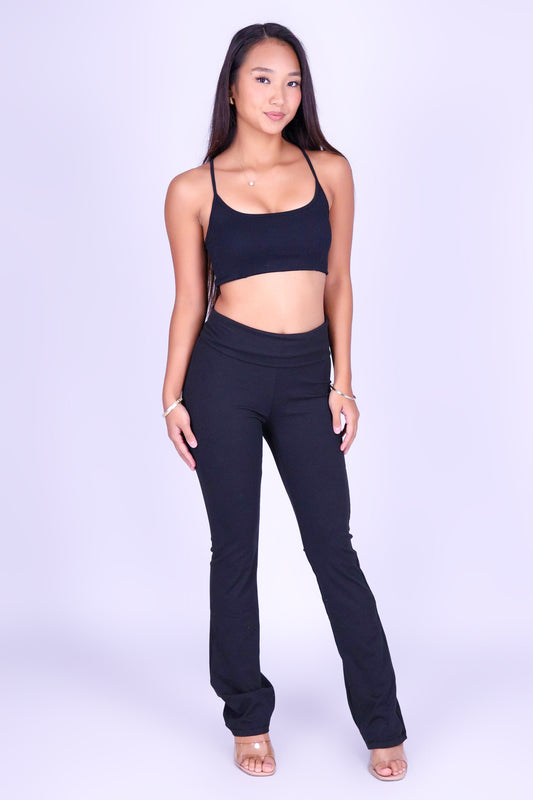 ESSENTIAL FOLD OVER PANTS