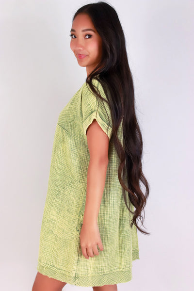 Jeans Warehouse Hawaii - SLEEVE SHORT SOLID DRESSES - THE CONFIDENT CUT DRESS | By ZENANA (KC EXCLUSIVE,INC