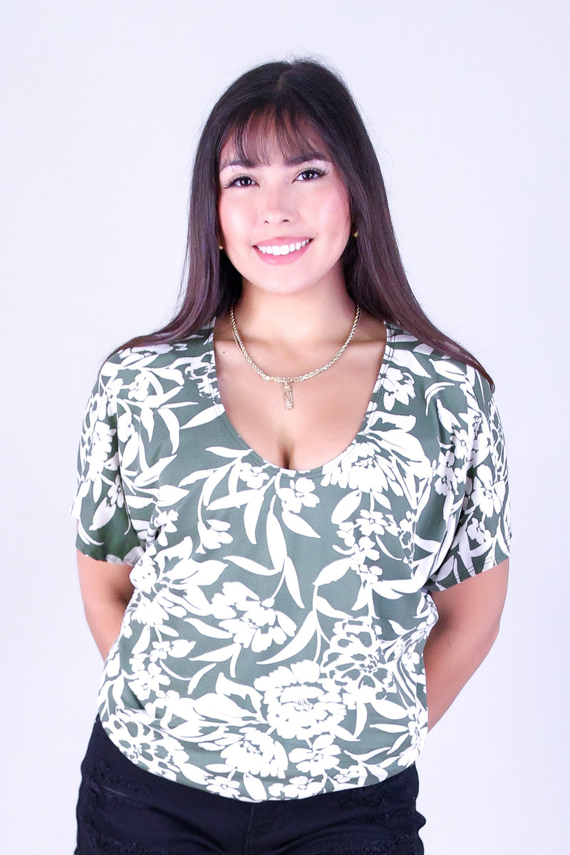 HONEY GLOW DOLMAN TOP