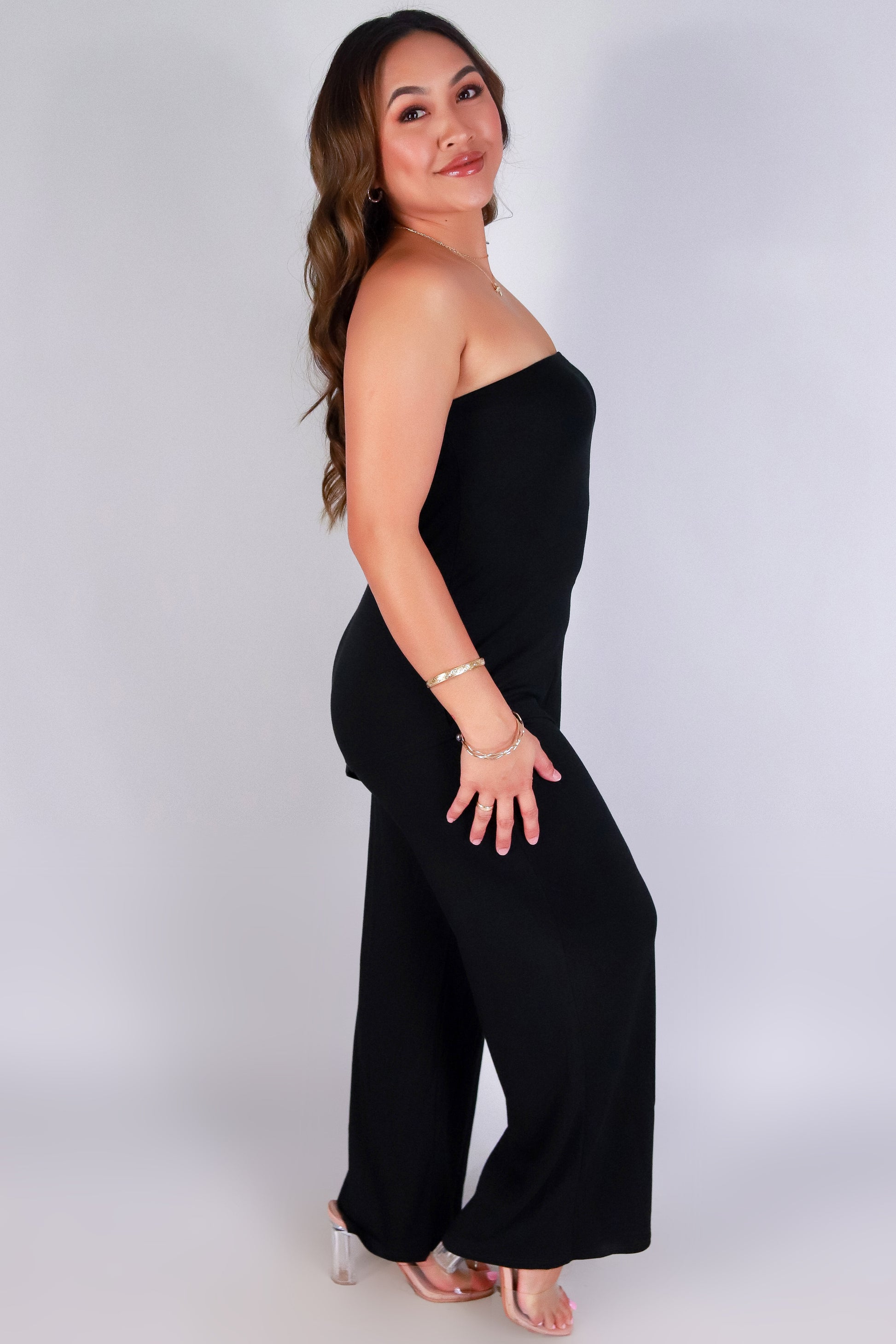 Jeans Warehouse Hawaii - S/L SOLID KNIT TOPS - SLEEK & SWEET TUBE TOP | By OLIVE & CO