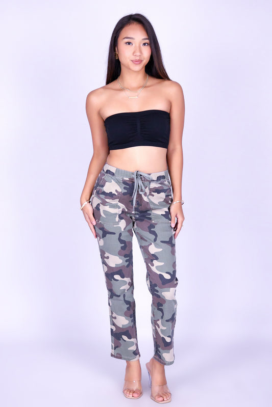 SILENT FIELD CAMO PANTS