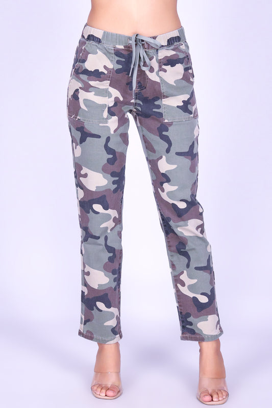 SILENT FIELD CAMO PANTS