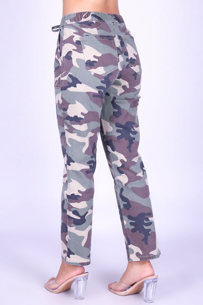SILENT FIELD CAMO PANTS