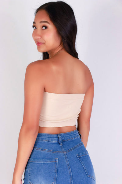 Jeans Warehouse Hawaii - TANK/TUBE SOLID BASIC - ALL YOU NEED BANDEAU | By AMBIANCE APPAREL