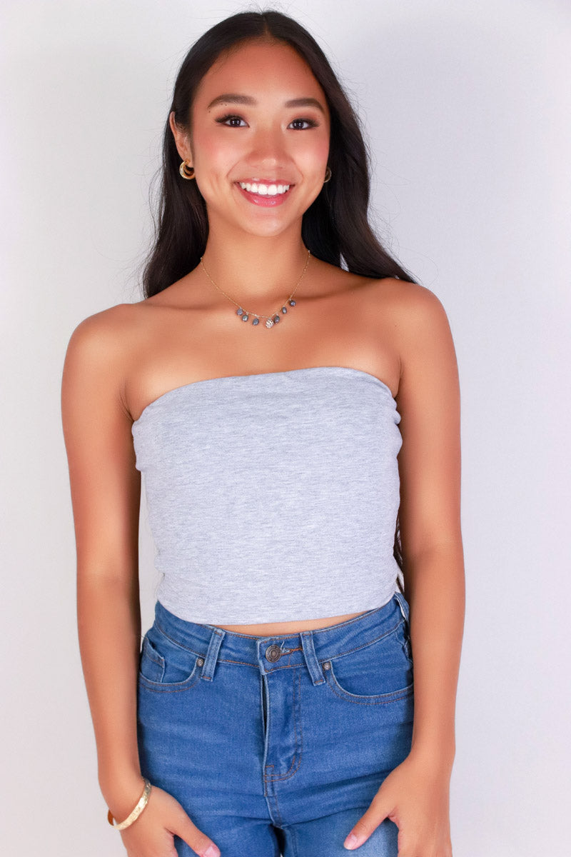 Jeans Warehouse Hawaii - SL CASUAL SOLID - TIME OF YOUR LIFE TUBE TOP | By ROSIO