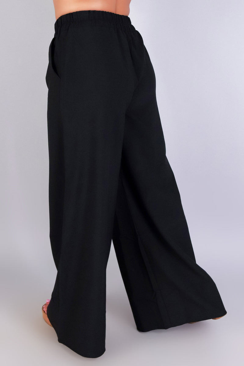 Jeans Warehouse Hawaii - SOLID WOVEN PANTS - SET THE TONE PANTS | By OLIVE & CO