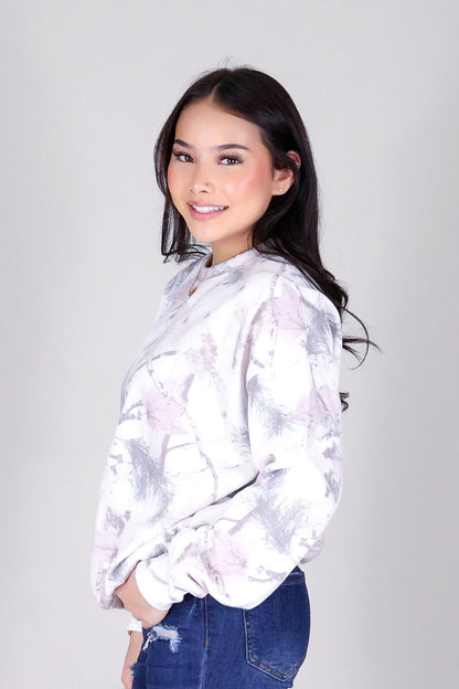 WILDERNESS MUSE HUNTING CAMO SWEATER