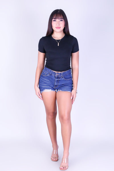 BOLD CROP BASIC TEE