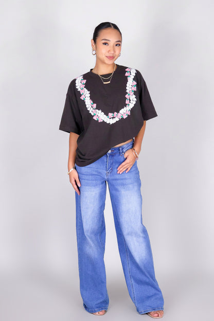 2 PIKAKE LOKELANI OVERSIZED TEE