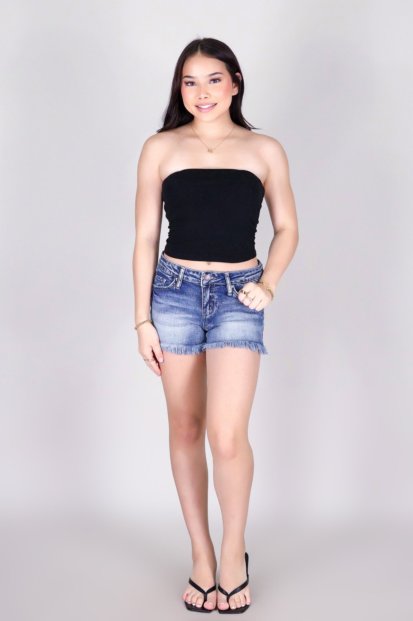 THE GO-TO DENIM SHORTS