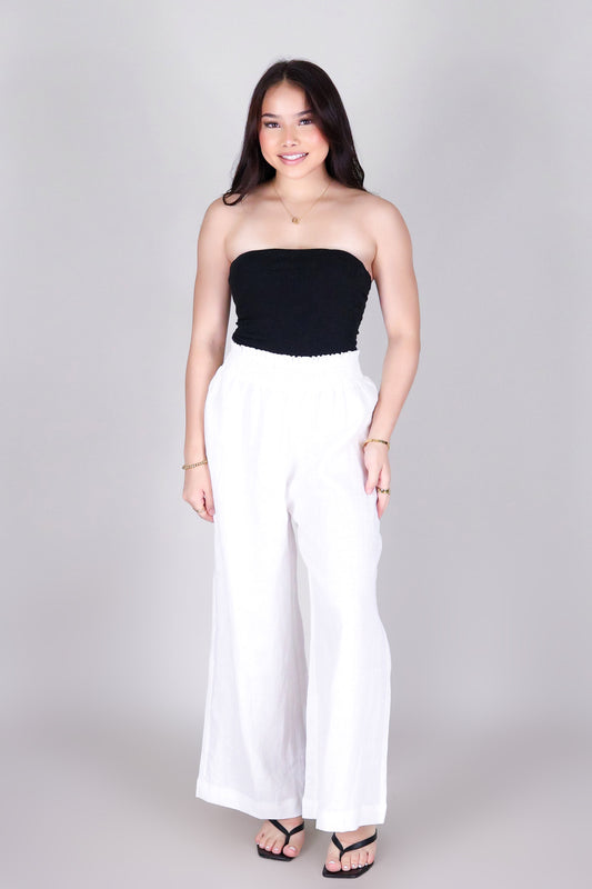 DESERT EASE SMOCKED WAIST PANTS