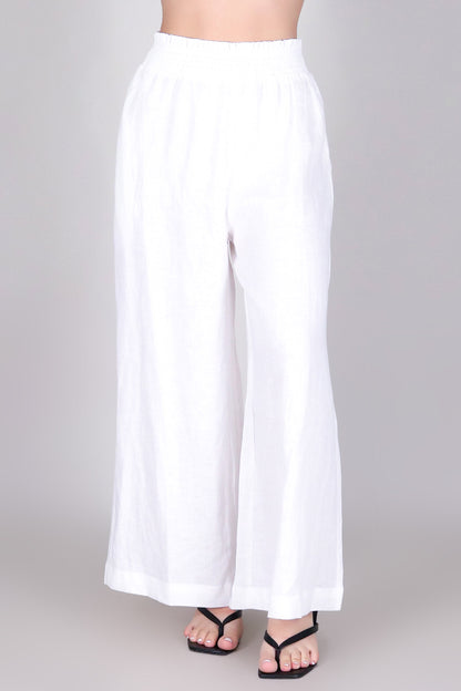 DESERT EASE SMOCKED WAIST PANTS