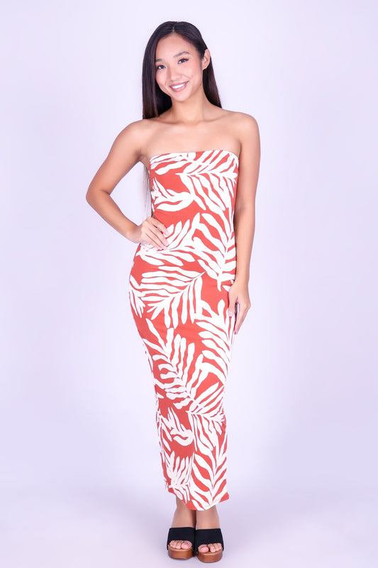 DAYS IN PARADISE MIDI TUBE DRESS