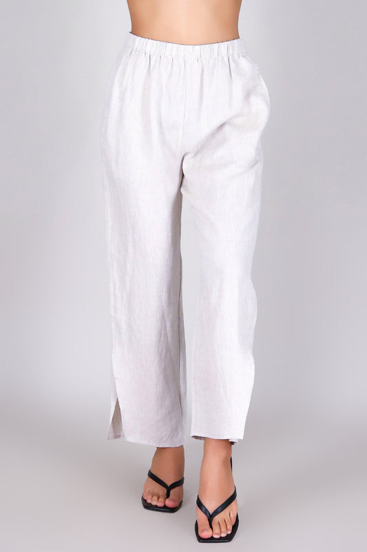 THE LINEN FLOW CAPRI'S