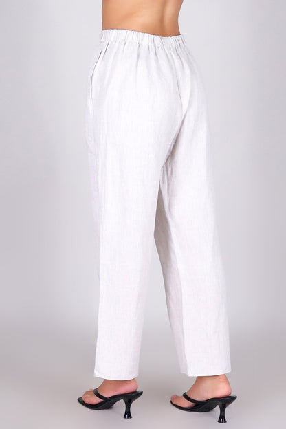 THE LINEN FLOW CAPRI'S