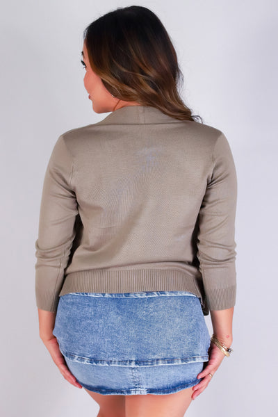 Jeans Warehouse Hawaii - CARDIGANS - WRAPPED PRETTY CARDIGAN | By MINTEE 16