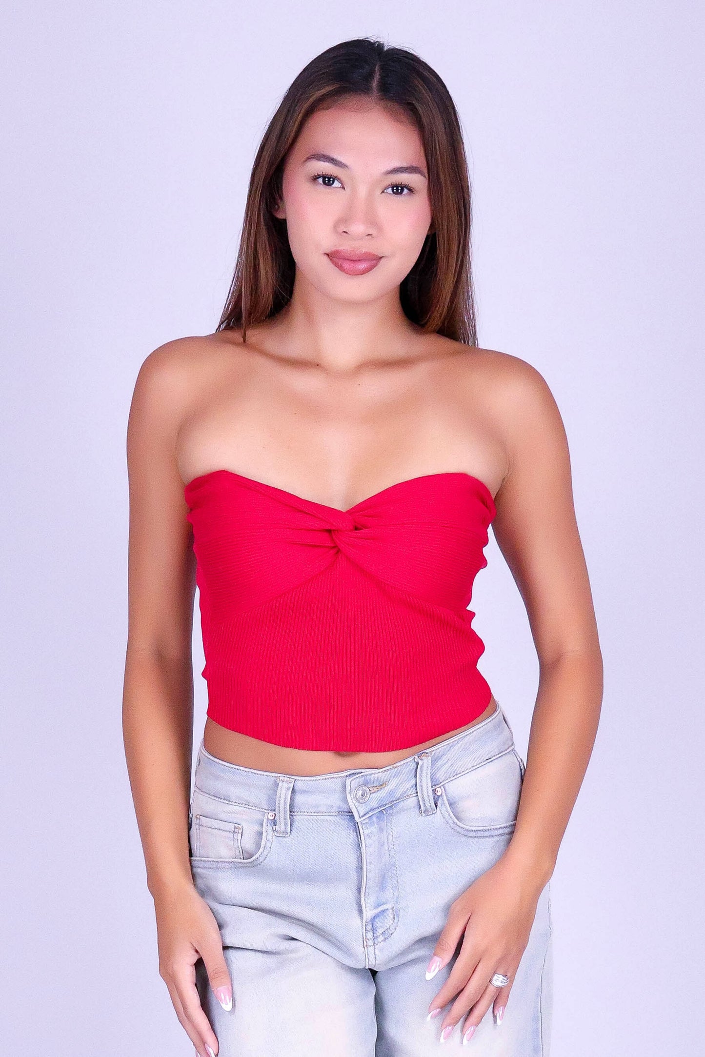 RARE ENERGY SWEATER TUBE TOP