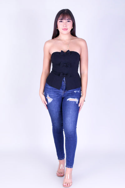 TIED TO YOU TUBE TOP