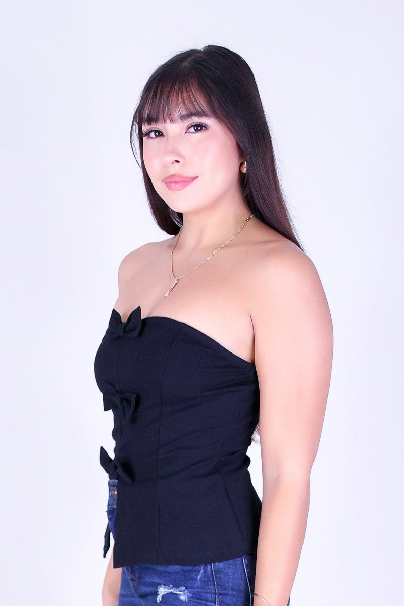 TIED TO YOU TUBE TOP