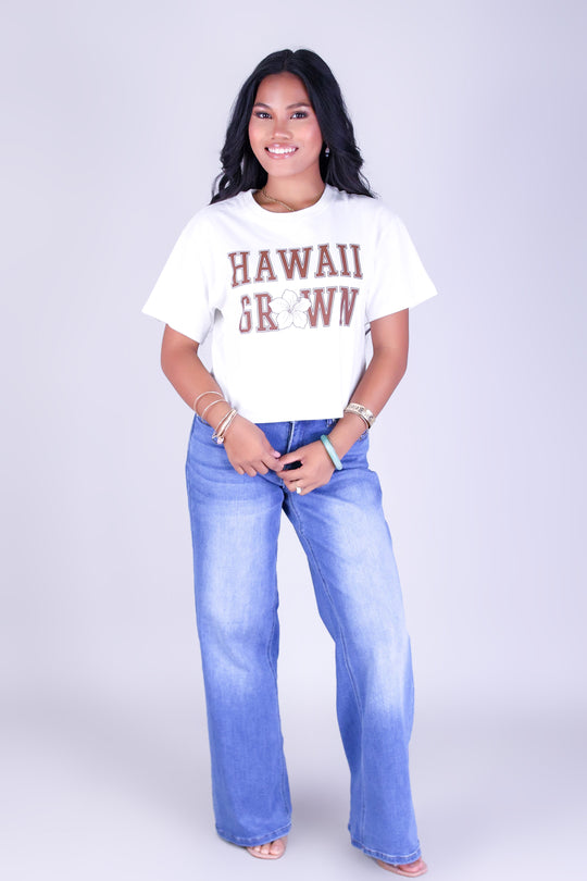 HI GROWN HIBISCUS TEE