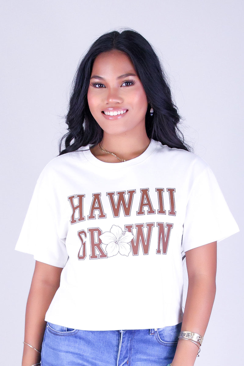 HI GROWN HIBISCUS TEE