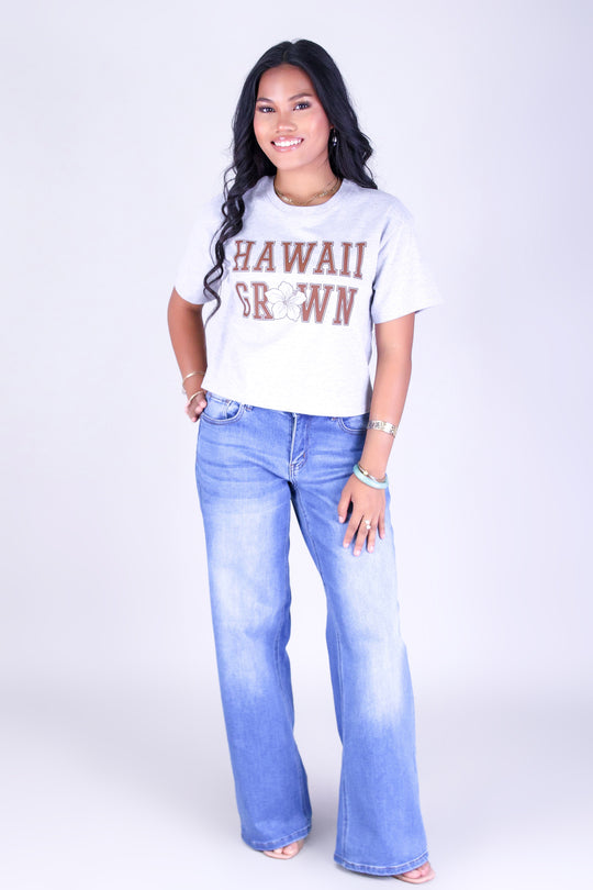 HI GROWN HIBISCUS TEE