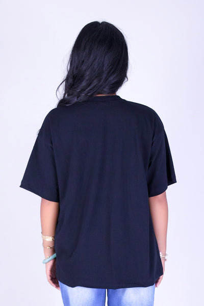 ALOHA HIBISCUS OVERSIZED TEE