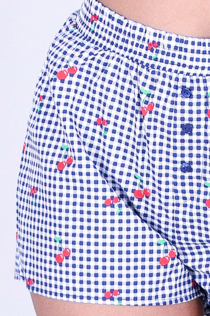 LAZY DAISY BOXER SHORTS