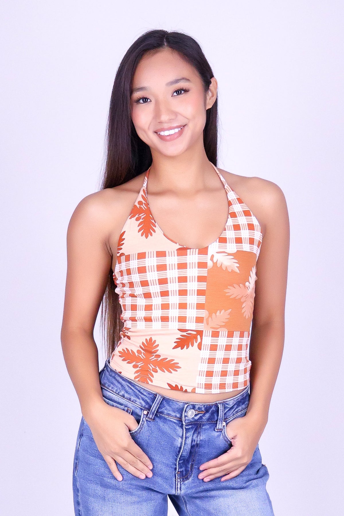 ULU PALAKA HALTER TOP