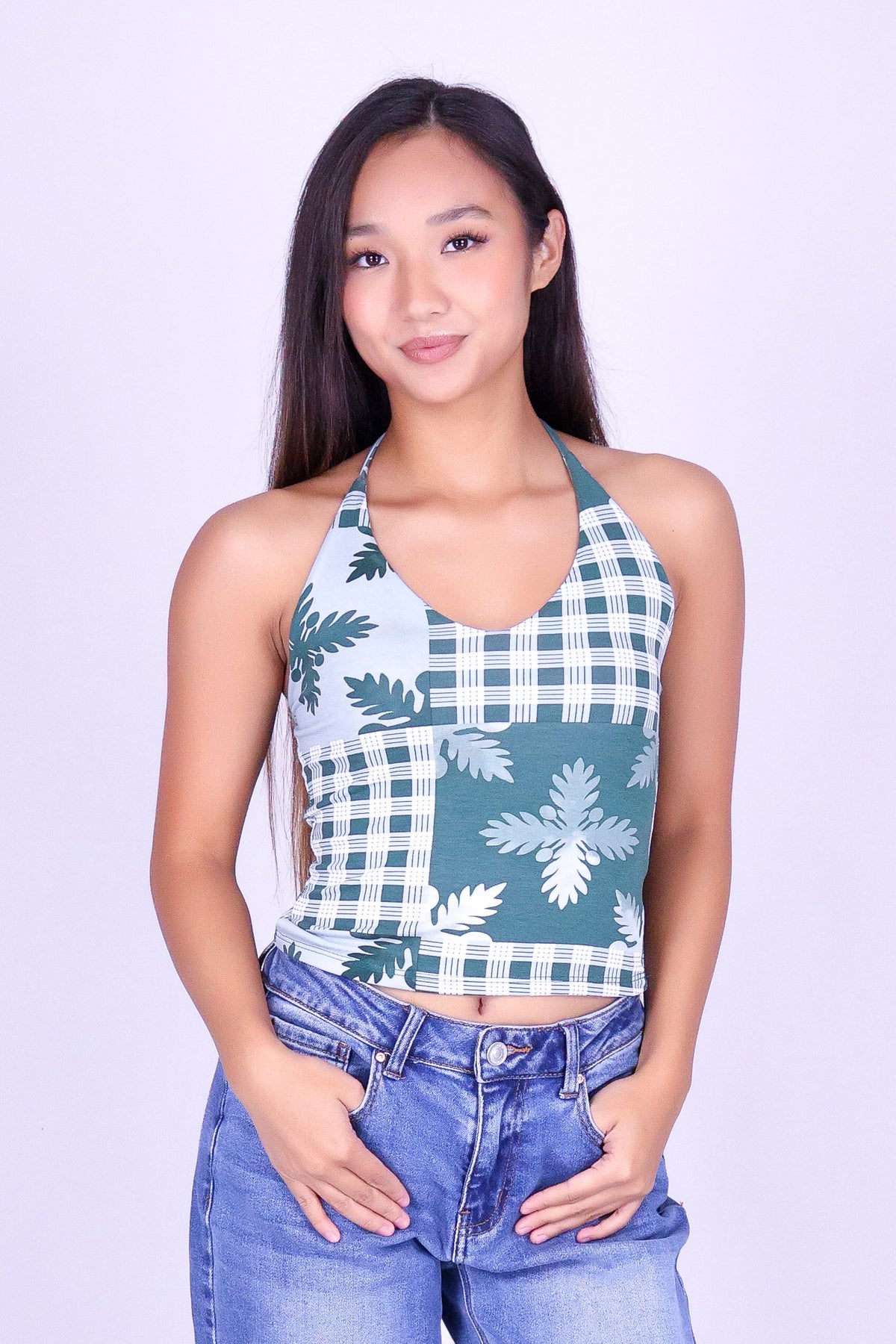 ULU PALAKA HALTER TOP