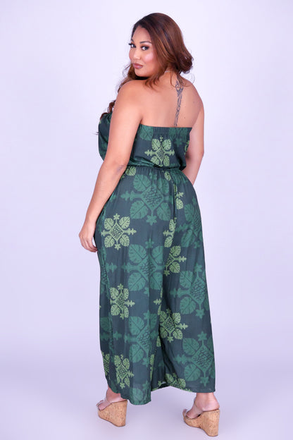 MONSTERA QUILT JUMPSUIT