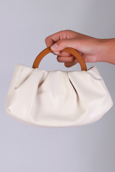 Jeans Warehouse Hawaii - HANDBAGS - WOODEN HANDLE BAG | By GREENWELL PROMOTIONS LTD