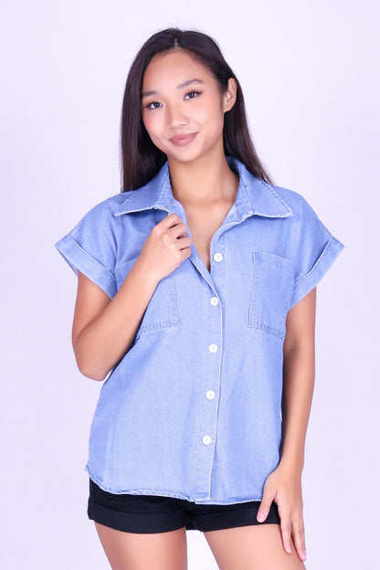 OFF THE RECORD BUTTON DOWN TOP