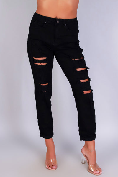 Jeans Warehouse Hawaii - JEANS - KIANA BOYFRIEND JEANS | By WAX JEAN