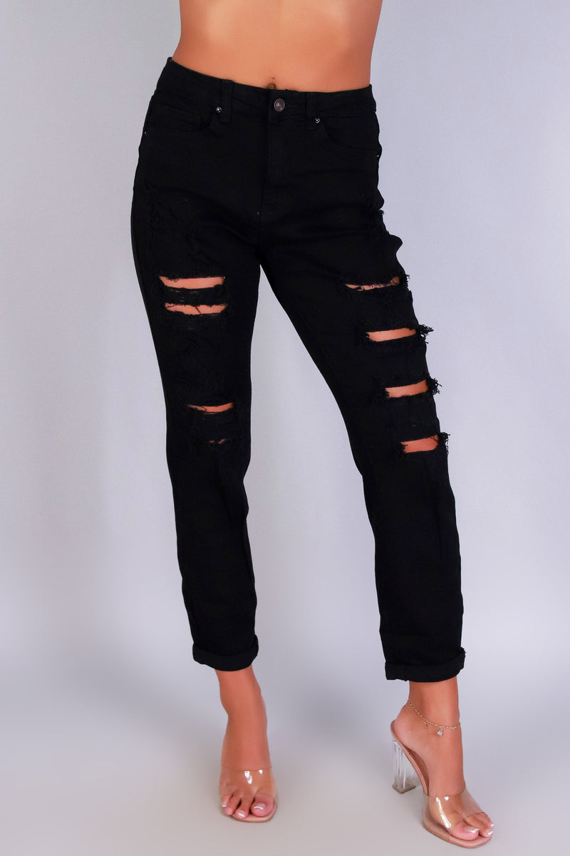 Jeans Warehouse Hawaii - JEANS - KIANA BOYFRIEND JEANS | By WAX JEAN