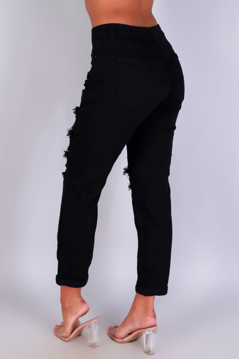 Jeans Warehouse Hawaii - JEANS - KIANA BOYFRIEND JEANS | By WAX JEAN