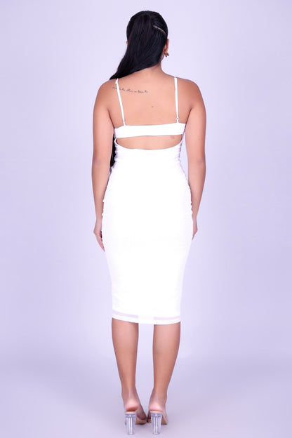 EVENING ALLURE MIDI DRESS