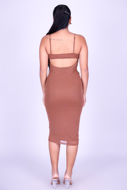 EVENING ALLURE MIDI DRESS