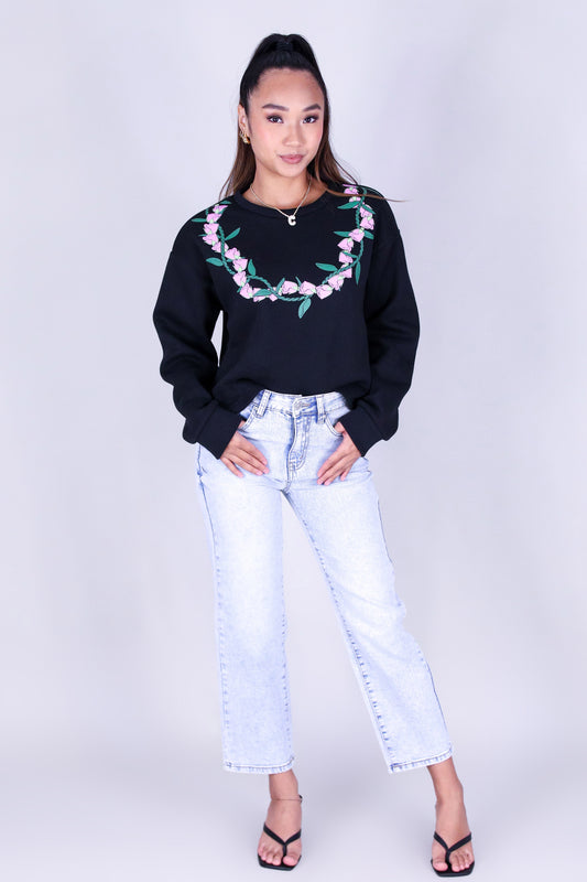 ALL-DAY CROP DENIM JEANS