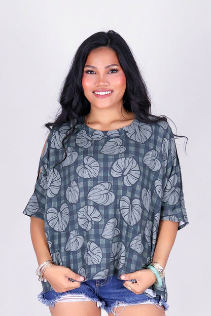 ANTHURIUM PALAKA BLOUSE