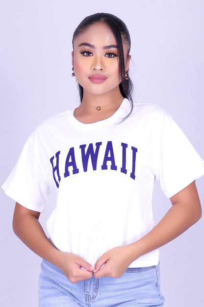 HAWAII CROP VARSITY TEE