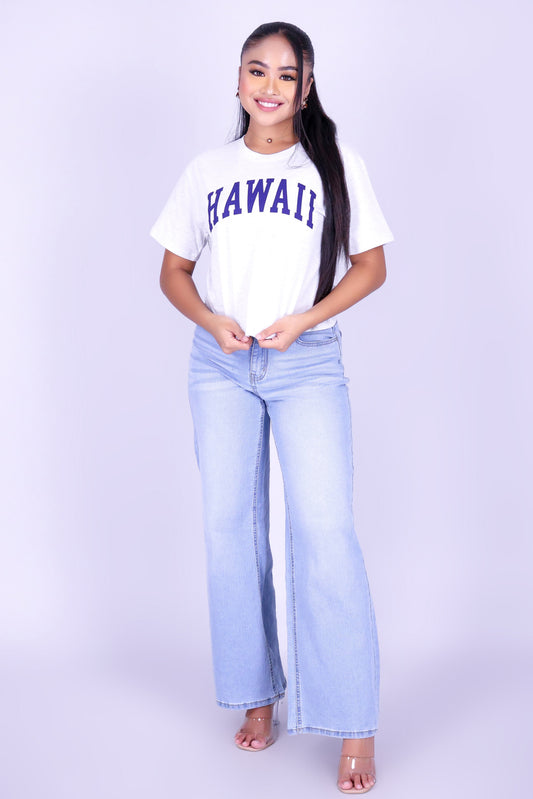 HAWAII CROP VARSITY TEE