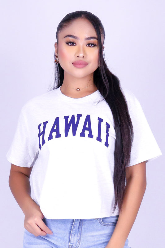 HAWAII CROP VARSITY TEE