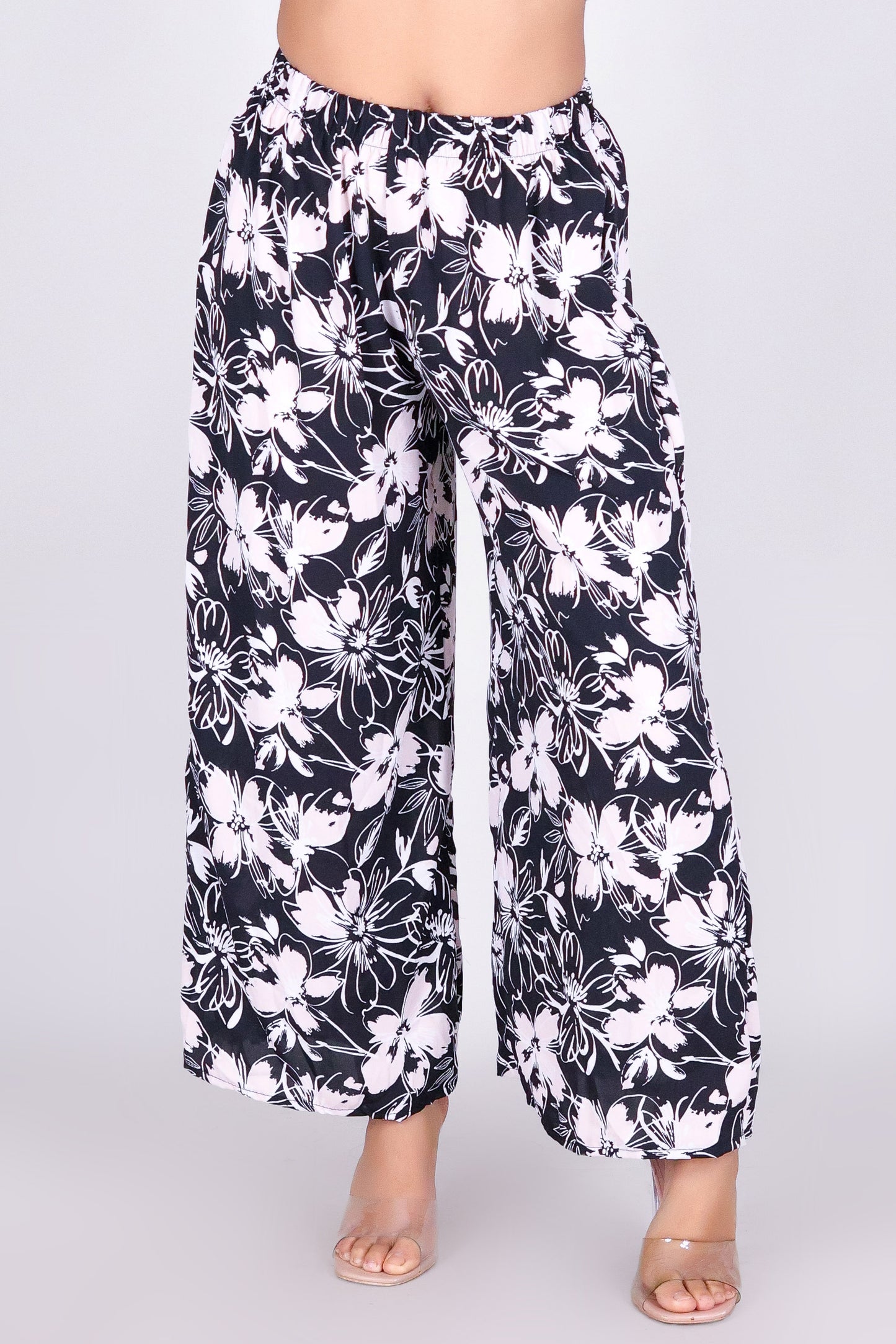 SOFT PETAL MUSE PALAZZO PANTS